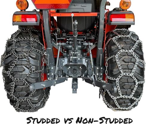 TireChain.com 380/70-20، 380/70 20 جرار الماس الأوروبي، مجموعة من 2 in Kuwait