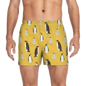 Men's Boxers Short Soft Comfortable Casual Breathable Underwear Briefs Funny Patterns Boxer for Men