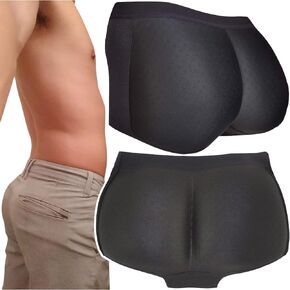 ToBeInStyle Men's Instant Butt Booster Enhancing Padded Lifting Briefs Boxers