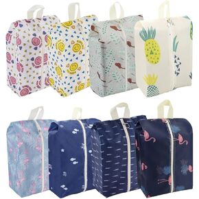Travel Shoe Bags Waterproof Portable Shoe Storage Pouch with Handle for Men & Women