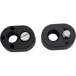 Quick Release Adapter Lock Bracket for Microphone Recording Rod Pick 3/8" 1/4" Thread Mount