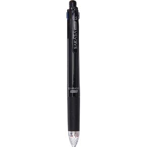 Zebra Multi Function Surari Black/Red/Blue/Green Ink 0.5mm Ballpoint Pen, 0.5mm Mechanical Pencil (J4SA11-BG)