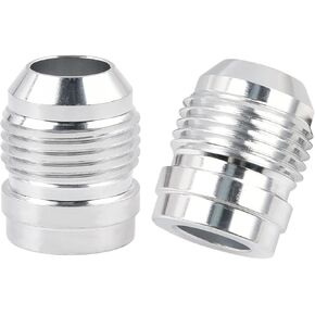EVIL ENERGY 10AN Male Weld on Bung Fitting Aluminum 2PCS