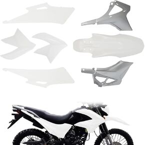 Plastics Kit for Hawk 250,Fairing Body Work Fender Sets with Fuel Tank Guard for Hawk250