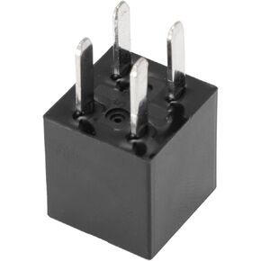 1 Pcs Automotive 4 Pins Multi-Purpose Relay for Mitsubishi Eclipse 2000-2012 Fuel Pump Relay No.8627A008 12V 20A/30A Black