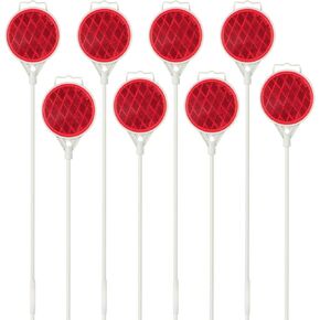 Reflective Driveway Markers,Snow Plow Markers,51 Inch Fiberglass Pole Double Sided Reflector for Driveway (Pack of 8)