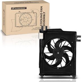 A-Premium Engine Radiator Cooling Fan Assembly Compatible with Select Kia Models - Seltos 2021-2022 - Replace# 25380Q5000