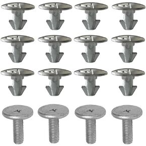 Lower Engine Cover Pin Screws Bolts Splash Shield Hardware 90674-TY2-A01 90105-TBA-A00 Compatible with Honda Accord Civic CR-V Acura