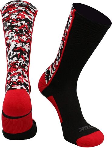 TCK Athletic Crew Socks Digital Camo Football Basketball Lacrosse in Kuwait