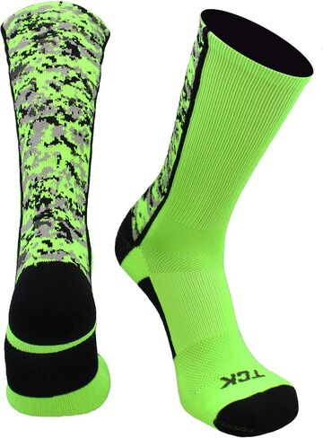 TCK Athletic Crew Socks Digital Camo Football Basketball Lacrosse in Kuwait