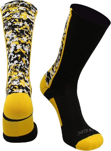 TCK Athletic Crew Socks Digital Camo Football Basketball Lacrosse in Kuwait