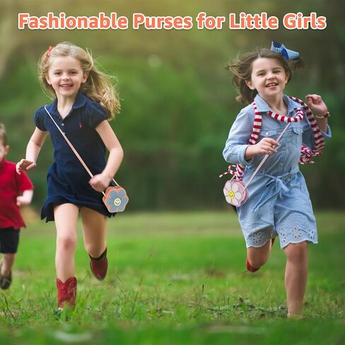 حقيبة كتف صغيرة على شكل زهرة الأقحوان حقيبة كتف كروس للفتيات الصغيرات في سن المراهقة 2 3 4 5 6 7 8 سنوات هدية للأطفال الصغار in Kuwait