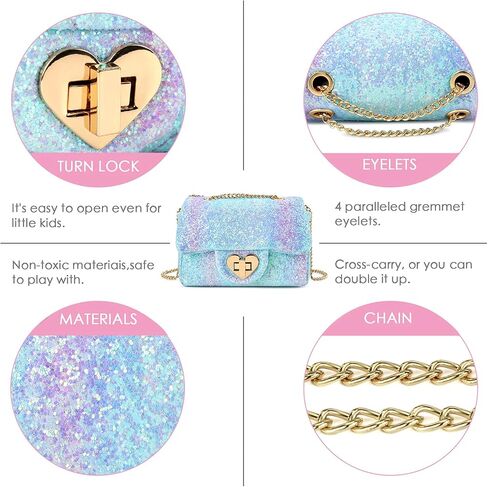mibasies Girls Purse for Kids Gift Toddler Crossbody Bags in Saudi Arabia