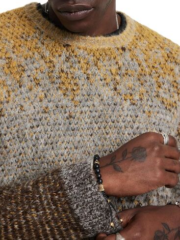 John Varvatos Men's Cambra Crew Sweater in Kuwait