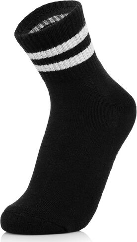 Antrop Women Men Quarter Crew قطن كعب جوارب رياضية للجري (3 أزواج) in Kuwait