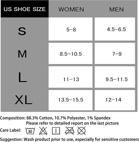 CS CELERSPORT 6 Pairs Ankle Athletic Running Socks Low Cut Sports Tab Socks for Men and Women in Kuwait