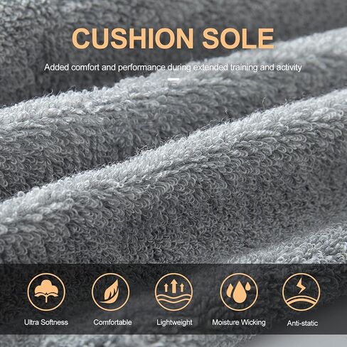 CS CELERSPORT 6 Pairs Ankle Athletic Running Socks Low Cut Sports Tab Socks for Men and Women in Kuwait