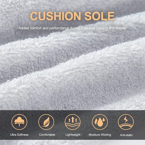 CS CELERSPORT 6 Pairs Ankle Athletic Running Socks Low Cut Sports Tab Socks for Men and Women in Kuwait