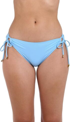 La Blanca Women's Island Goddess Side Loop Hipster Bikini Swimsuit Bottom in Saudi Arabia