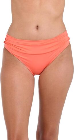 La Blanca Women's Island Goddess Banded Hipster Swimsuit Bottom in Saudi Arabia