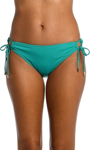 La Blanca Women's Island Goddess Side Loop Hipster Bikini Swimsuit Bottom in Saudi Arabia