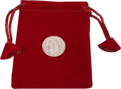Touchstone Hindu God Lakshmi Ganesha 5 GMS 10 GMS 20 GMS Round Shape 999 Purity Silver Coin. in Saudi Arabia