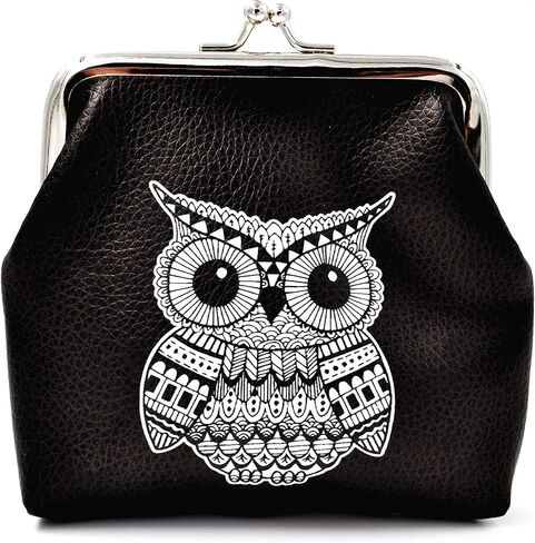 Nodykka Pu Leather Coin Purse Cute Animal Elephant Wallet Bag Change Pouch Gifts for Women Kids Girls Key Holder in Saudi Arabia