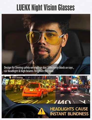 LUENX Aviator Sunglasses for Men Women Polarized New Shades Large Metal Frame - UV 400 Protection in Saudi Arabia