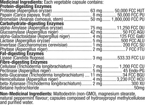 Prairie Naturals Force with Fibrazyme Digestive Enzyme Vegetarian Capsules, 60 Count in Saudi Arabia
