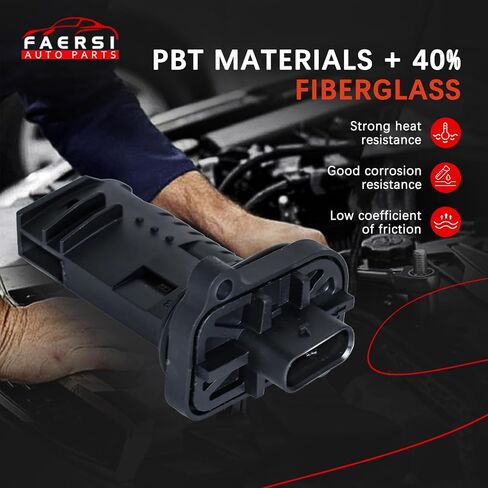 FAERSI جهاز قياس تدفق الهواء الشامل MAF متوافق مع BMW 2014-16 228i، 2015-16 228i xDrive، 2013-17 320i، 2013-17 320i xDrive، 2012-16 328i استبدال#13627602038 ‎0280218266 ‎بوش:0 280 218 267 in Kuwait