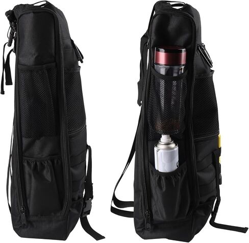 Wrangler Roll Bar Storage Bag Cage with Star Logo for JK TL LJ JL 4-Door Organizers Accessories with Multi-Pockets Tool Kits Bottle Drink Phone Gadget Holder - Pack of 2 Cargo Bag Saddlebag in Kuwait