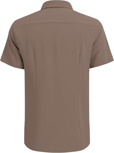 COOFANDY Men's Cuban Guayabera Shirt Short Sleeve Button Down Shirts Casual Summer Beach Linen Shirts in Saudi Arabia