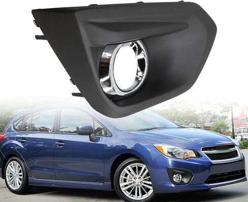 Driver Side Front Bumper Fog Light Cover Bezel Chrome Trim Compatible with Impreza 2012-2014 57731FJ030 57731FJ020 in Saudi Arabia