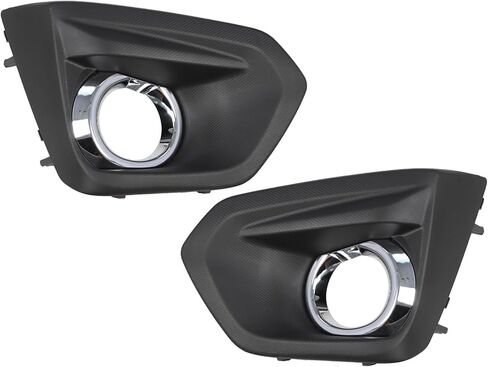 Driver Side Front Bumper Fog Light Cover Bezel Chrome Trim Compatible with Impreza 2012-2014 57731FJ030 57731FJ020 in Saudi Arabia