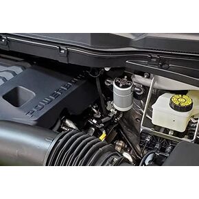 J&L Oil Separator Co. 3.0 Compatible with the 2021-2023 F Series Truck with the 3.5L PowerBoost; 2022-2023 Expedition 3.5L EcoBoost Passenger Side (Black)