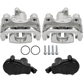 KAY02661XA KAY02671XA Pair Rear (LH+RH) Disc Brake Caliper w/Motor for 2016-2023 Mazda CX-5