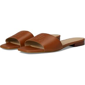 Lauren Ralph Lauren Women's Everley Calfskin Slide Sandals