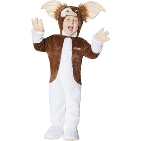 Spirit Halloween Gremlins Toddler Gizmo Costume | Officially Licensed | Jumpsuit Costume | Cute Baby Costume | Gizmo Cosplay