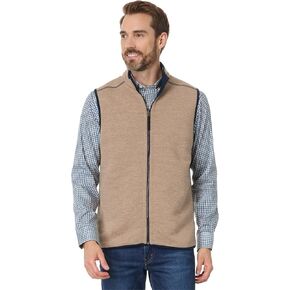 Johnston & Murphy Men's Reversible Channel Quilt Vest