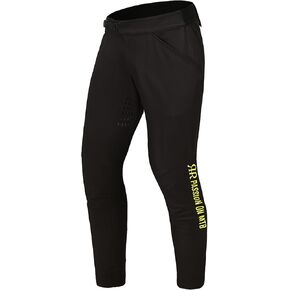 Men's Mountain Bike Pants Cycling Riding Pants MTB Waterproof Lightweight BMX Downhill Dirt Bike Pants Black