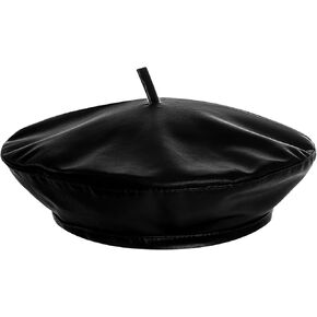choyaxo Women PU Leather French Beret