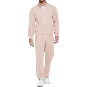 COOFANDY Mens 2 Piece Tracksuit Casual Sweatsuits Full Zip Track Suits Jogging Athletic Suit Sets