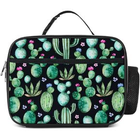 Donut Ice Cream Lunch Box Insulated Reusable Lunch Bag Tote Cooler for Women Men Boy Girl School Work Office Picnic
