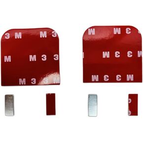 LZLRUN 2pcs Replacement Magnet with Adhesive of car Door Welcome led Light