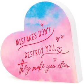 Office Desk Decor, Inspirational Gifts for Women Girls, Taylor Quotes Merch, Tay Gifts, Heart Wooden Sign Decorations, Desk Decor Sign for Home Office Desk Accessories, Album Inspired Gift