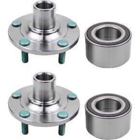 MOTOKU Front Driver and Passenger Side Wheel Hub Bearing Assembly for Mazda 3 2005-2013 Mazda 5 2006-2015