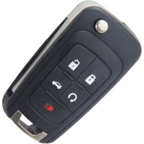 OHT01060512 Key Fob Shell Case Compatible with Verano Camaro Cruze Equinox Impala Malibu Sonic Terrain Allure Encore Lacrosse Regal