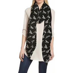 Backyard Bird Print Women's Scarf Shawl Wrap Lightweight