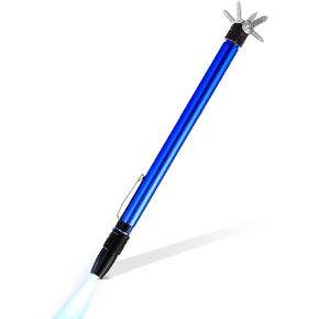 1 Piece 3.5LBs Telescoping Magnetic Pickup Tool, with Pen Clip Design, Magnet Stick Rod Extendable 5.1" to 25.4" for Men, Birthday, Father's Day, Christmas Gift