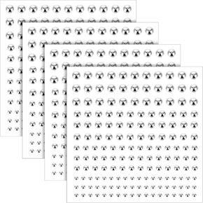Mabor Face Gems Stud, 660 Pcs Fake Piercing Fake Nose Stud Eyebrow Stud Non Face Piercing Face Gems Stick on Silver Belly Button Sticker Face Sticker for Women Men